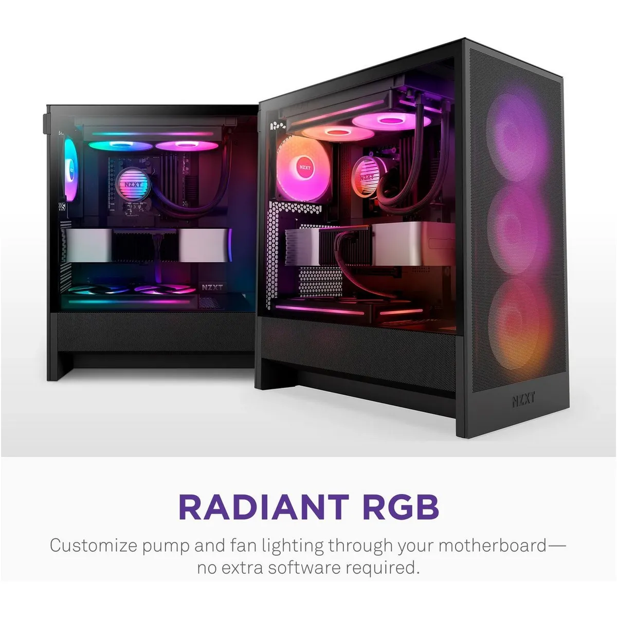 Система водяного охолодження NZXT Kraken Core 360 RGB Black (RL-KR36C-B1) - мініатюра 9