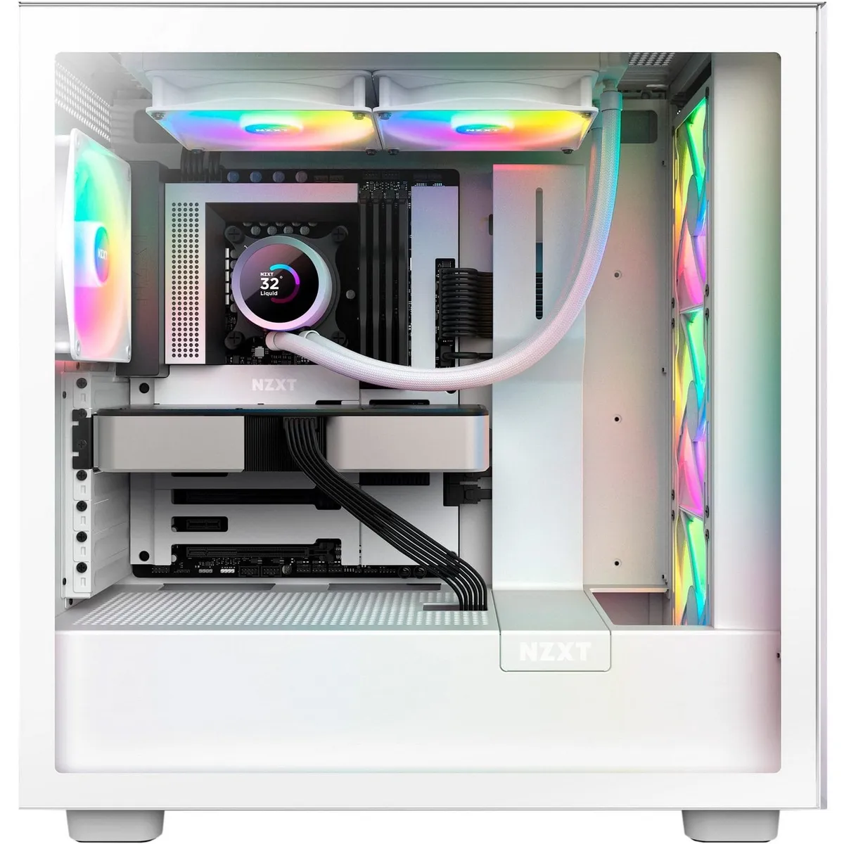 Система водяного охолодження NZXT Kraken 280 RGB White (RL-KR280-W1) - мініатюра 6