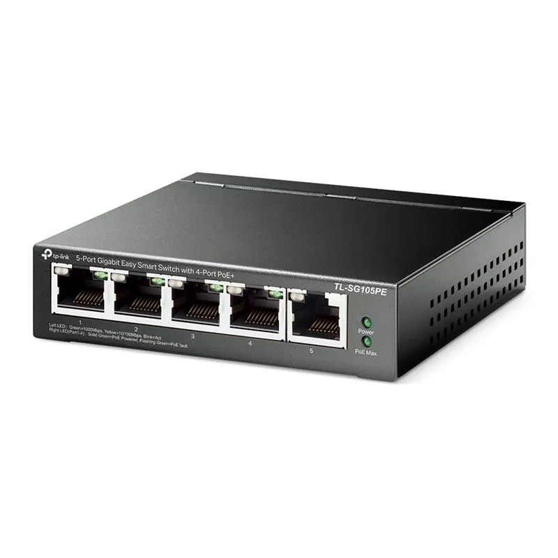 Комутатор TP-Link TL-SG105PE - мініатюра 2