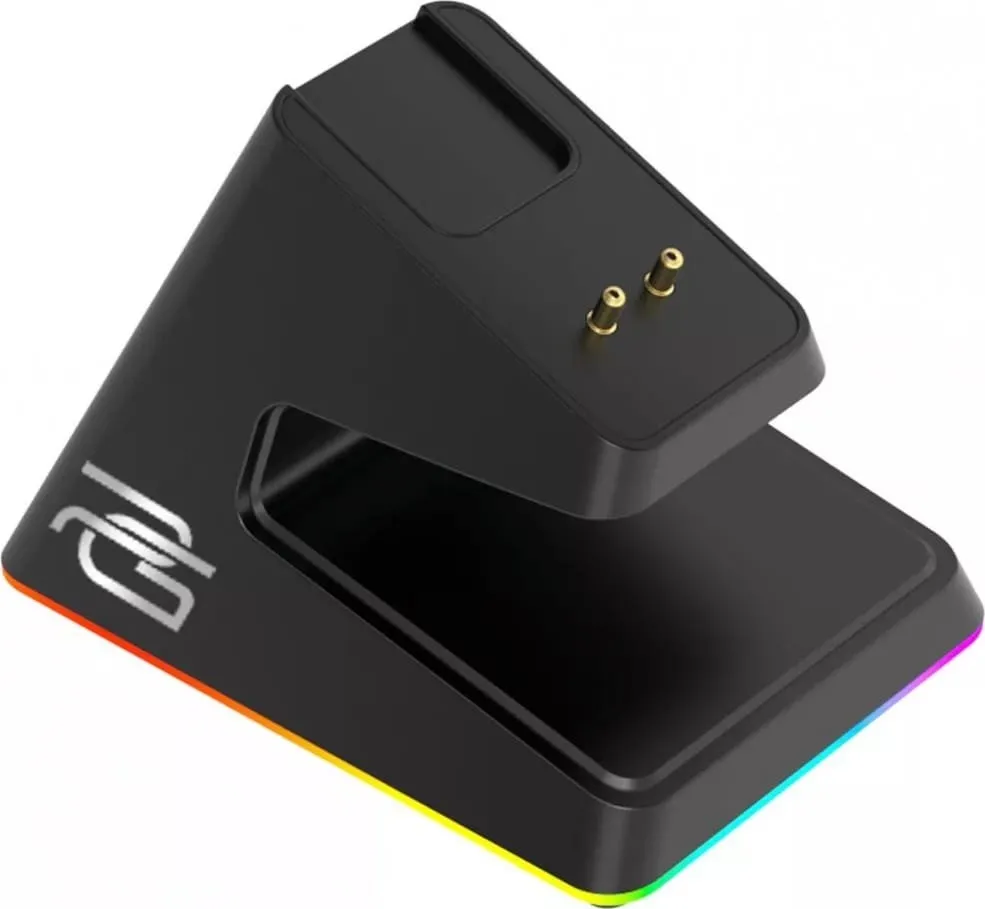 Миша бездротова Proove Gaming Superfight Wireless with charging dock Black/Purple (WMSW00122001) - мініатюра 5
