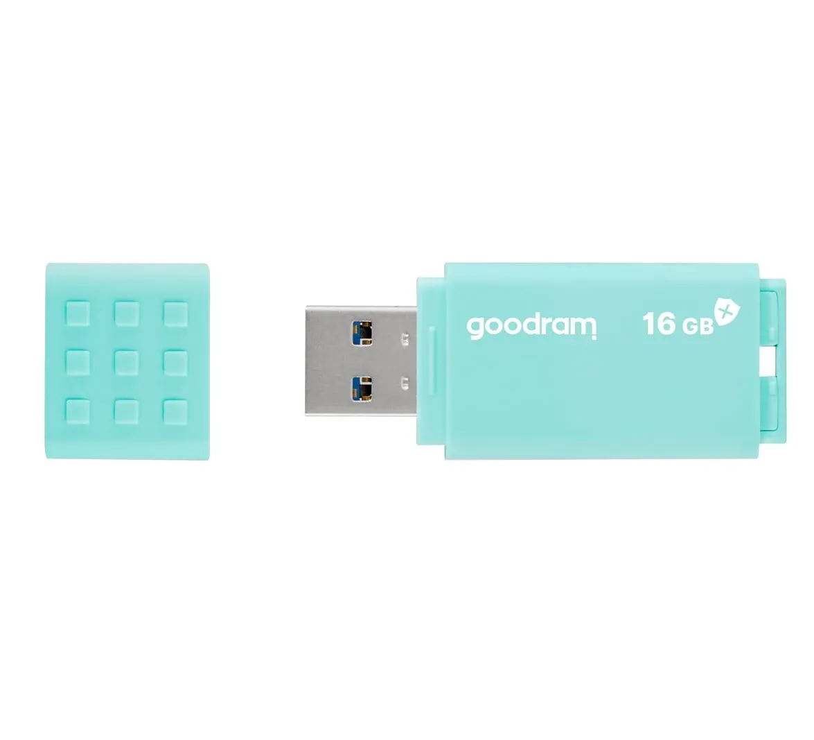 Флеш-накопичувач USB3.2 16GB Goodram UME3 Care Green (UME3-0160CRR11) - мініатюра 2