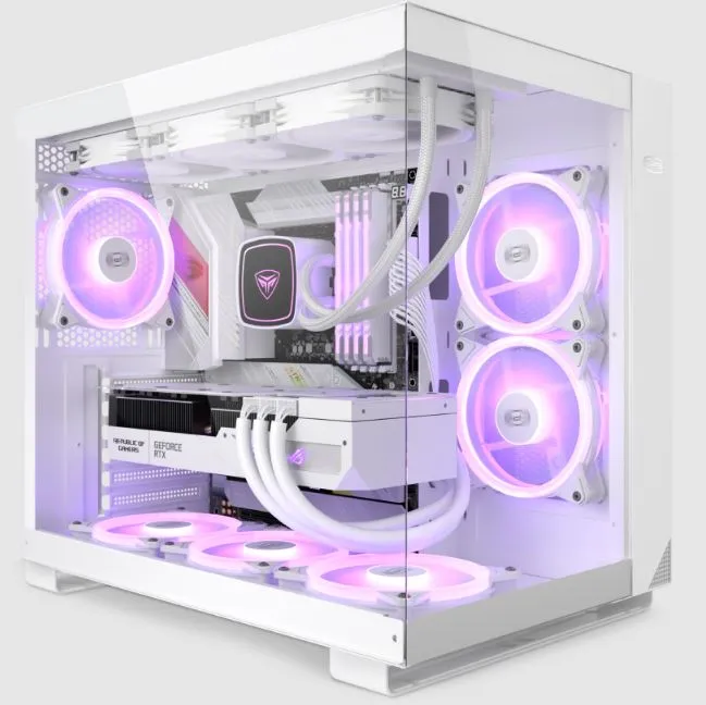 Корпус PcCOOLER CPS C3 T500 ARGB білий  ATX/Micro ATX/Mini-ITX без БП (LxWxH)415x295x368мм/ - зображення 1
