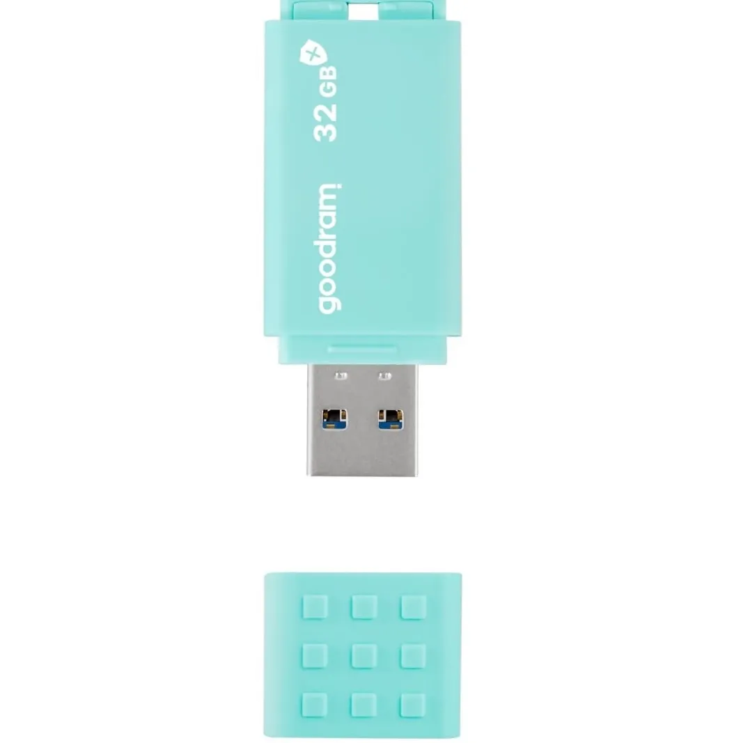 Флеш-накопичувач USB3.2 32GB Goodram UME3 Care Green (UME3-0320CRR11) - зображення 1