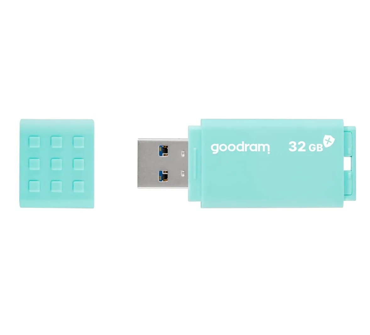 Флеш-накопичувач USB3.2 32GB Goodram UME3 Care Green (UME3-0320CRR11) - мініатюра 2