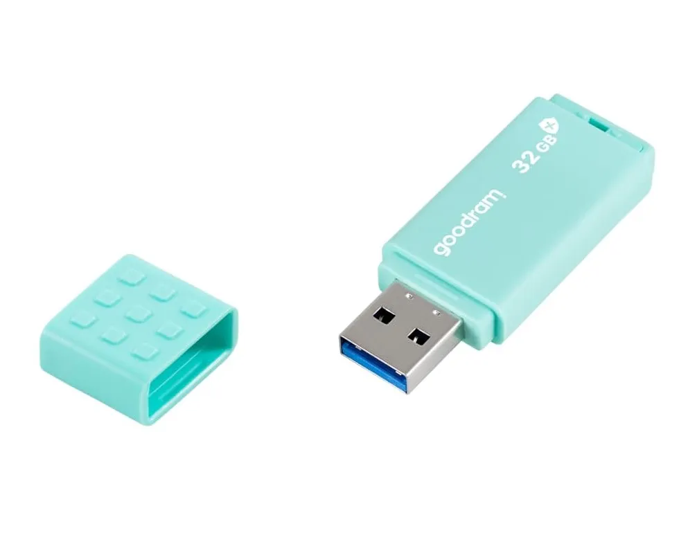 Флеш-накопичувач USB3.2 32GB Goodram UME3 Care Green (UME3-0320CRR11) - мініатюра 3