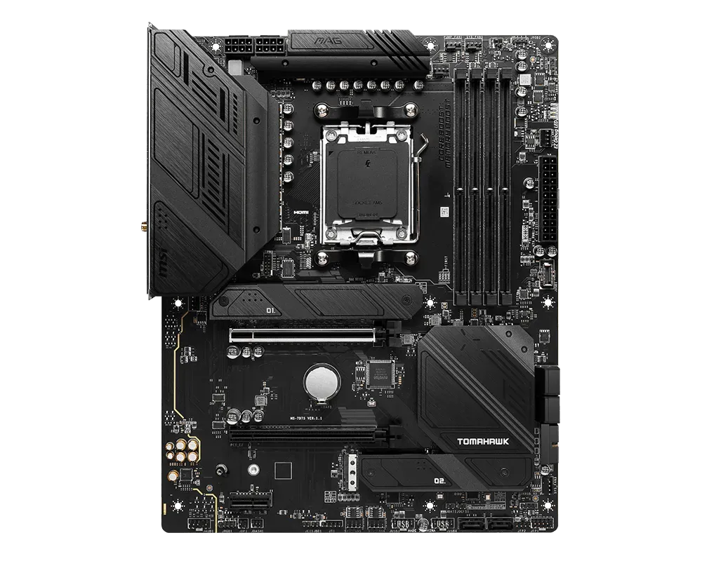 Материнська плата MSI MAG B650 TOMAHAWK WIFI  (sAM5, AMD B650, PCI-Ex16)