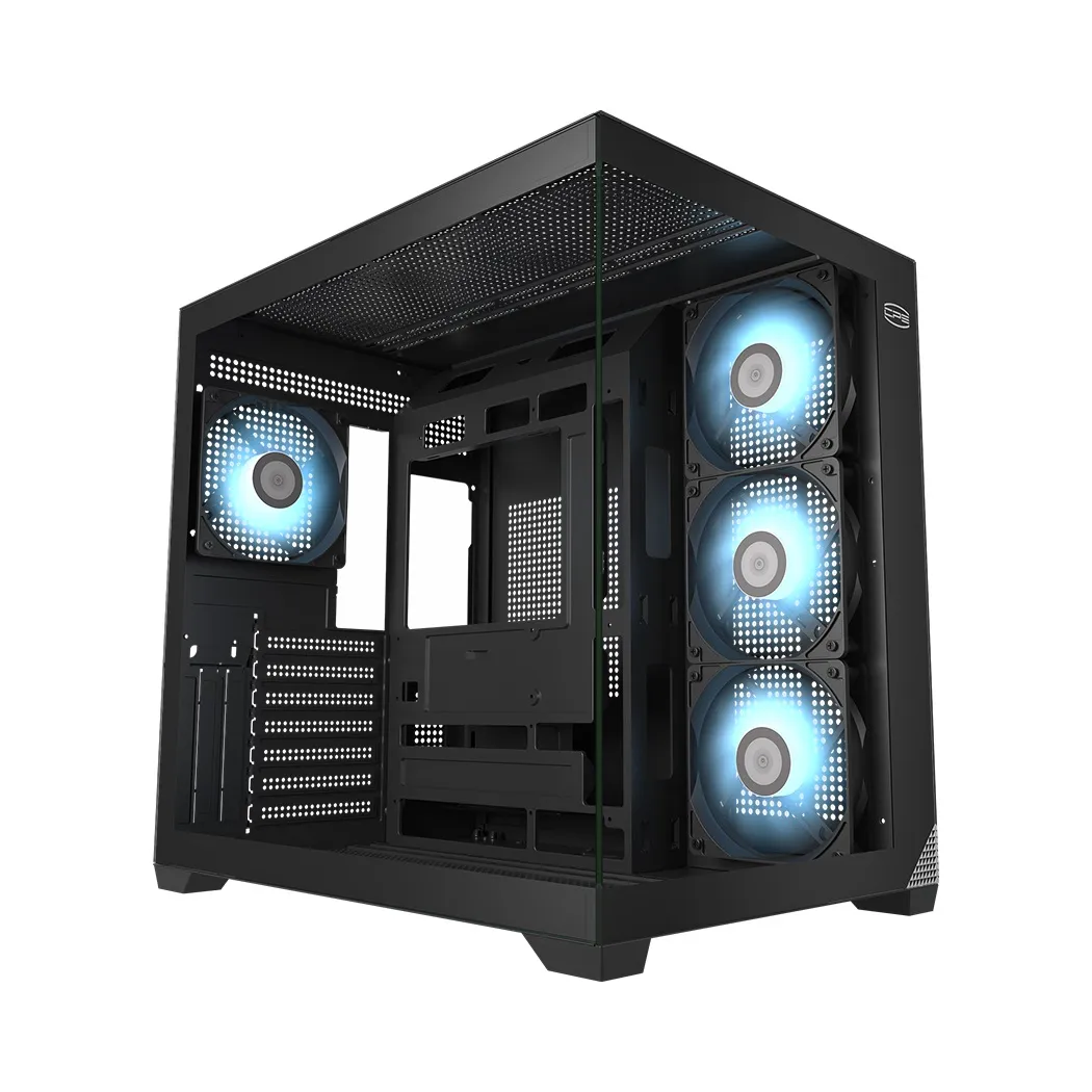 Корпус PcCOOLER CPS C3 T700 ARGB BK чорний ATX/Micro ATX/Mini-ITX/BTF без БП (LxWxH)420x285x400мм/ - зображення 1