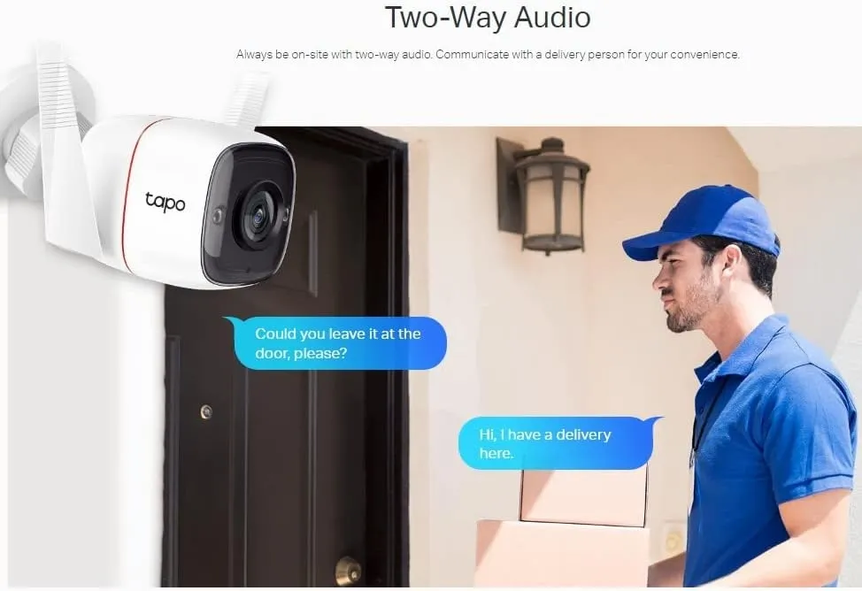 IP-камера TP-Link Tapo C310 - мініатюра 7
