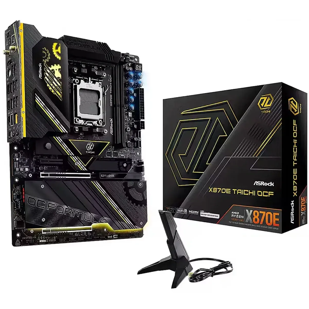 Материнська плата ASRock X870E TAICHI OCF (sAM5, AMD X870E, DDR5, ATX) - зображення 1