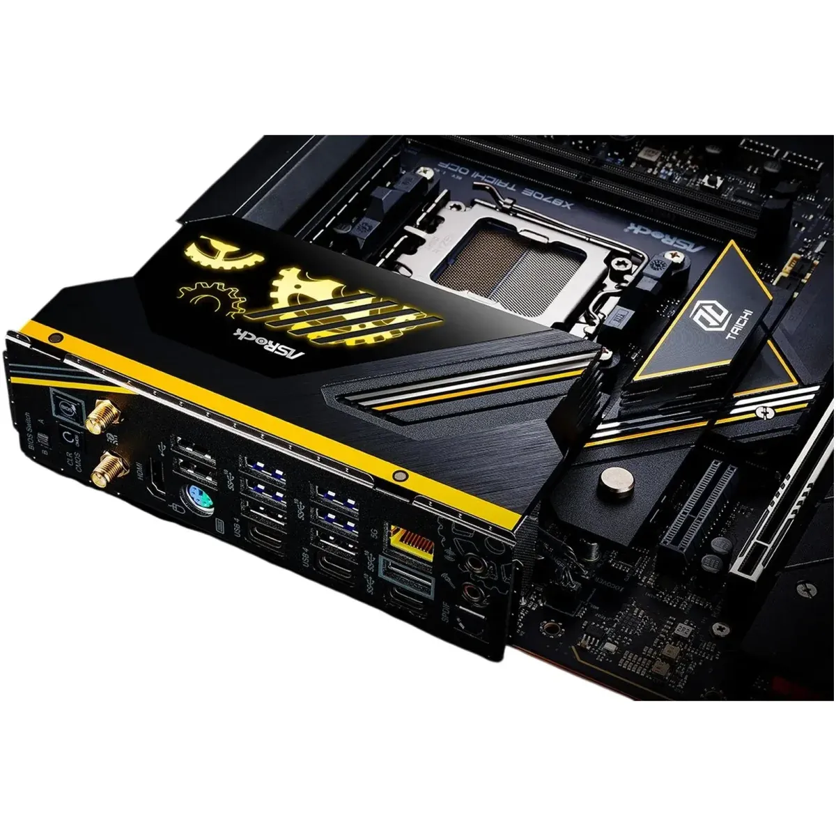 Материнська плата ASRock X870E TAICHI OCF (sAM5, AMD X870E, DDR5, ATX) - мініатюра 11