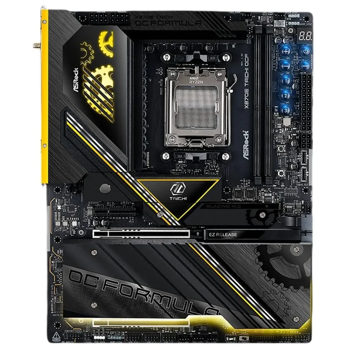 Материнська плата ASRock X870E TAICHI OCF (sAM5, AMD X870E, DDR5, ATX) - мініатюра 2