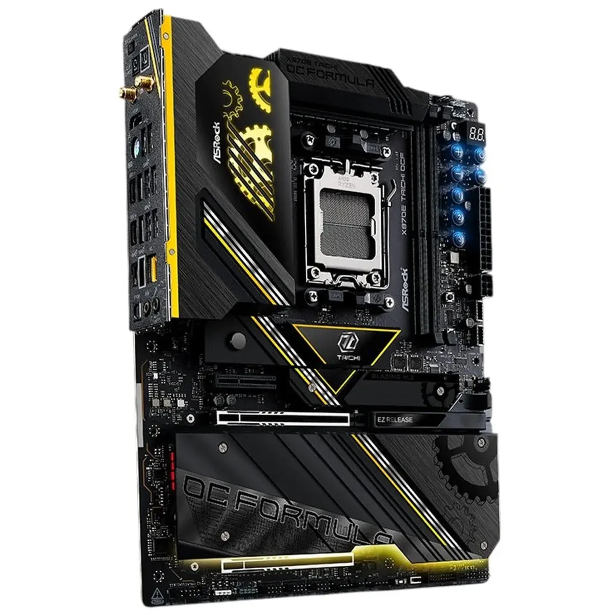 Материнська плата ASRock X870E TAICHI OCF (sAM5, AMD X870E, DDR5, ATX) - мініатюра 4