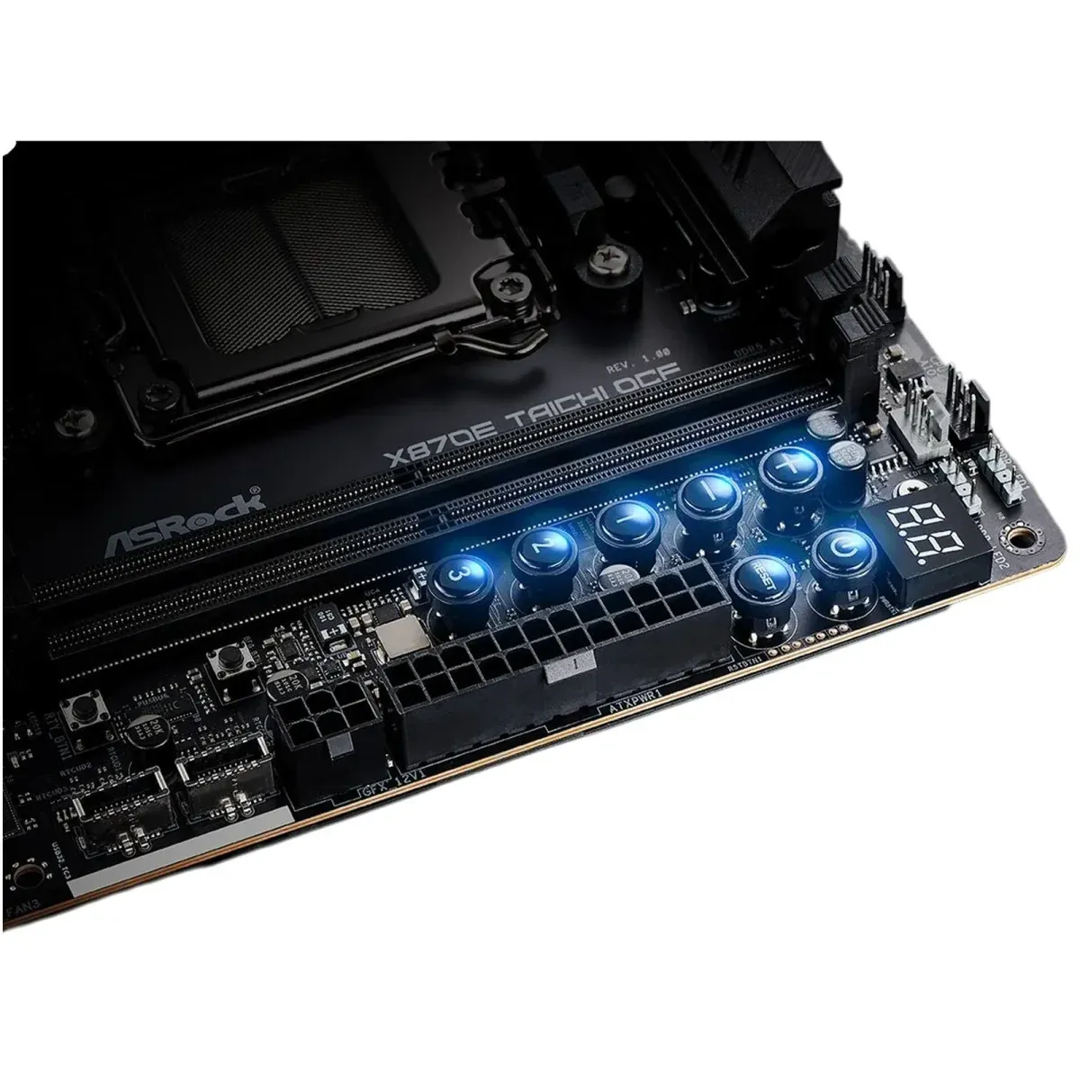 Материнська плата ASRock X870E TAICHI OCF (sAM5, AMD X870E, DDR5, ATX) - мініатюра 9