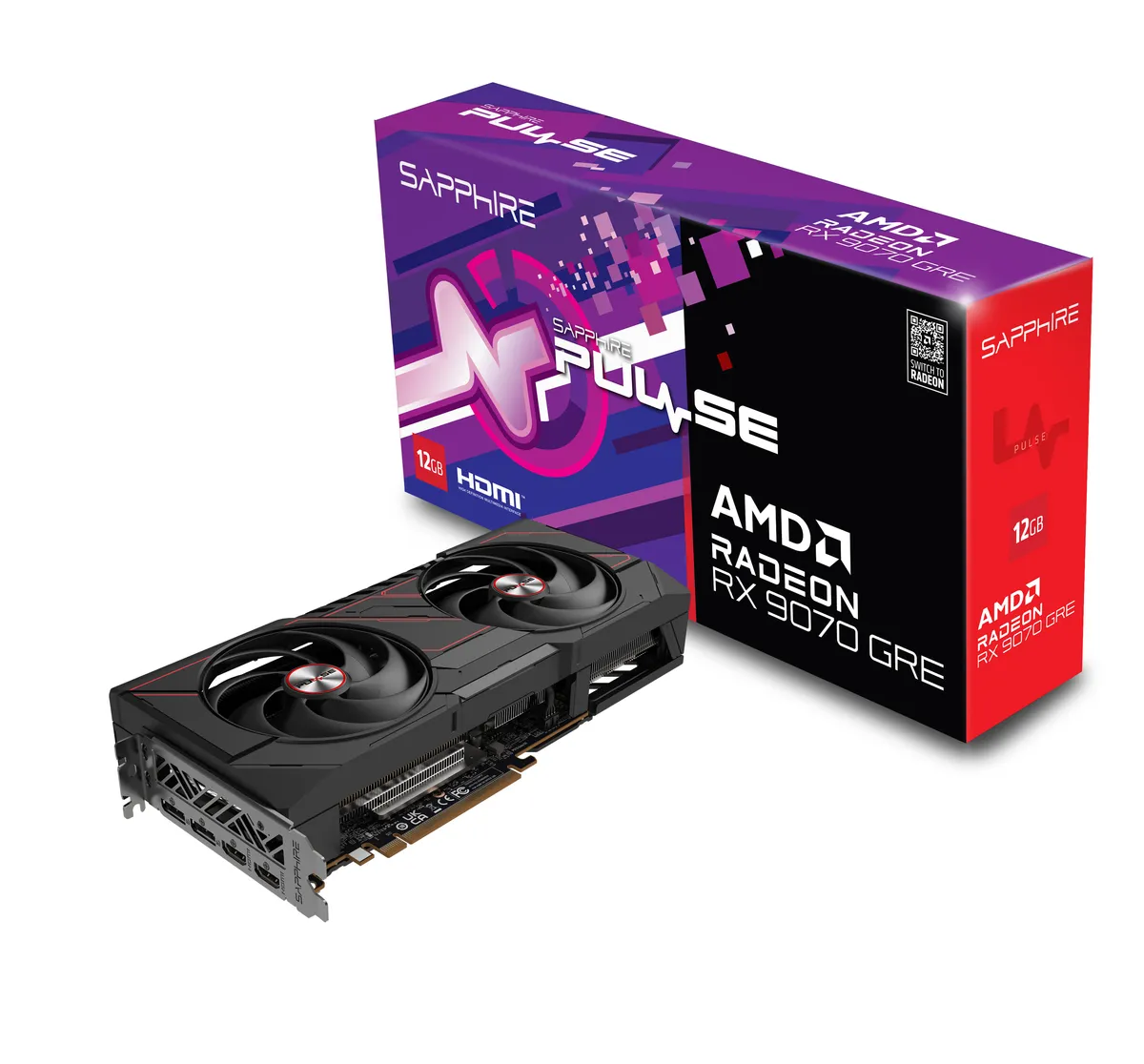 Відеокарта Sapphire Radeon RX 9070 GRE 12G PULSE - зображення 1