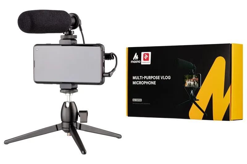 Мікрофон 2E Maono by 2Е MM011 Vlog KIT, 3.5mm (2E-MM011) - мініатюра 2