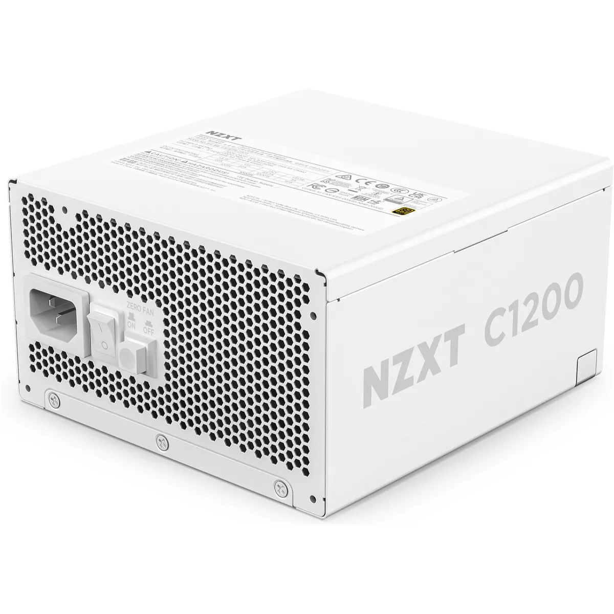 Блок живлення NZXT C1200 White (PA-2G2BW-EU) 1200W, 80+ Gold - мініатюра 3