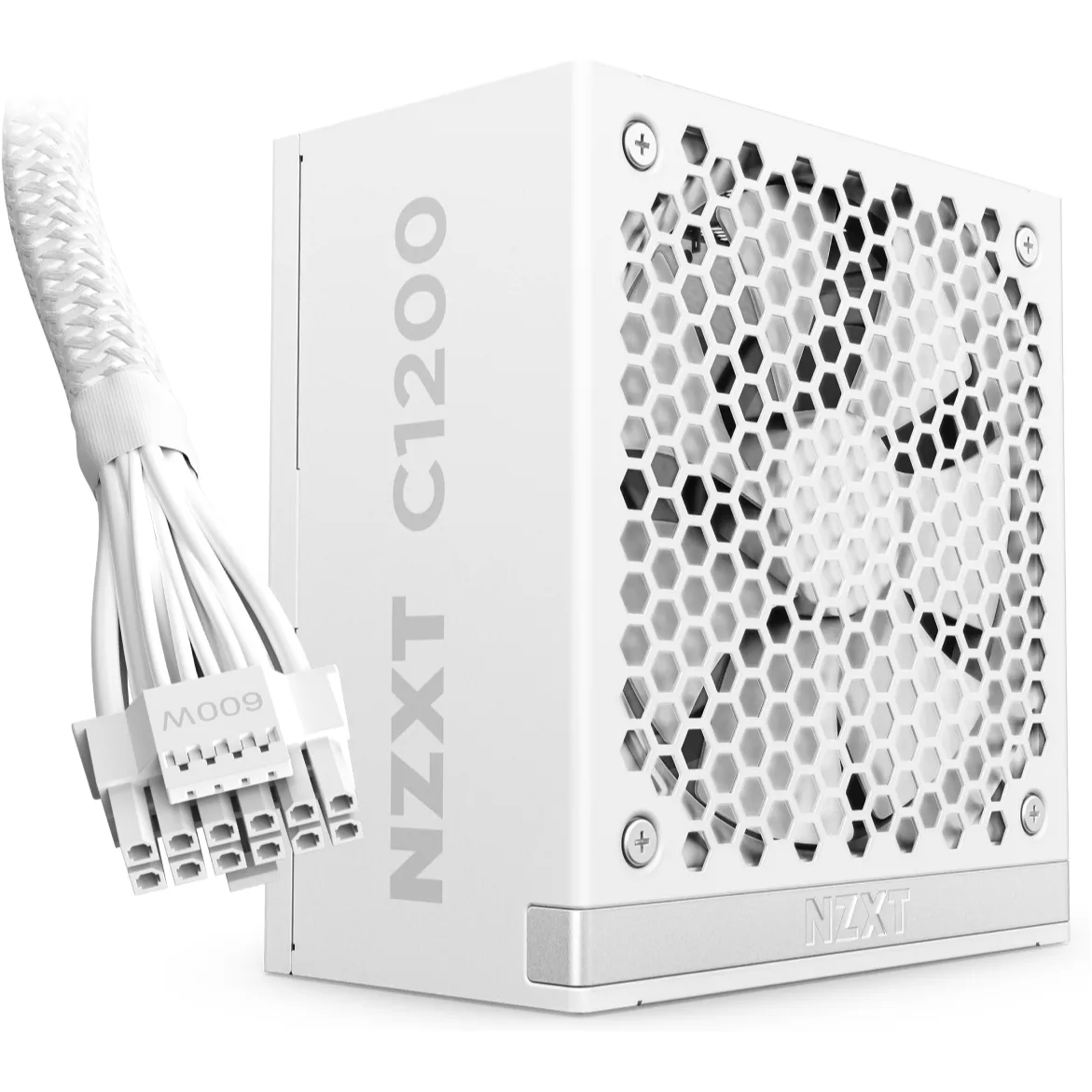 Блок живлення NZXT C1200 White (PA-2G2BW-EU) 1200W, 80+ Gold - мініатюра 7