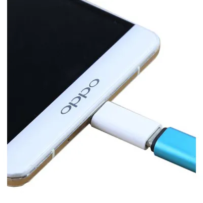 Перехідник Lapara Micro USB Male to USB 3.1 Type-C Female white (LA-MaleMicroUSB-TypeC-Female white) - мініатюра 4