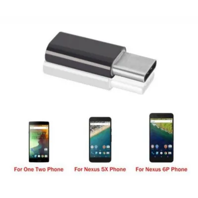 Перехідник Type-C to Micro USB Lapara (LA-Type-C-MicroUSB-adaptor black) - мініатюра 5