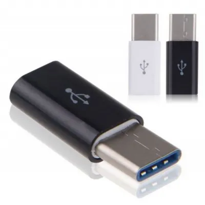 Перехідник Type-C to Micro USB Lapara (LA-Type-C-MicroUSB-adaptor black) - мініатюра 7