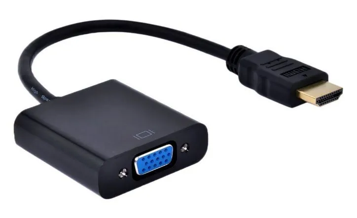 Адаптер STLab HDMI (PC/laptop) - VGA F(Monitor) для підкл. PS3/PS4, аудіо та кабель USB у комплекті - зображення 1