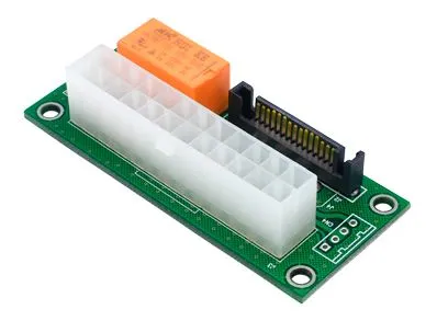 Адаптер-синхронізатор блоків живлення Dynamode ATX 24 Pin to SATA - зображення 1