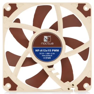 Кулер до корпусу Noctua NF-A12x15 PWM - мініатюра 3