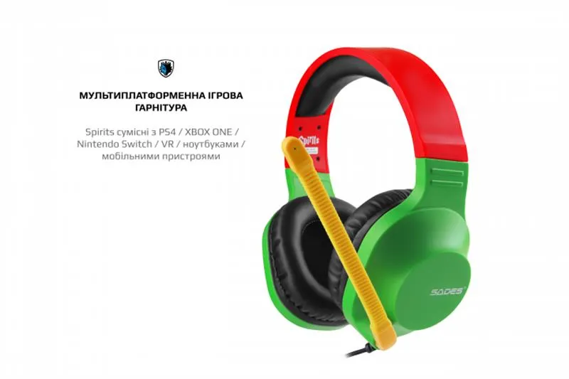 Гарнітура Sades SA-721 Spirits Rasta (sa721rsj) - мініатюра 4