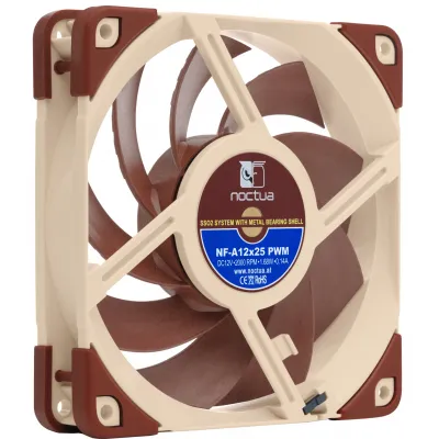 Кулер до корпусу Noctua NF-A12x25 PWM - мініатюра 2