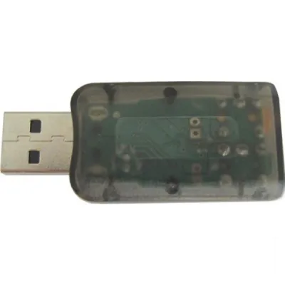 Звукова плата Dynamode USB 6(5.1) 3D RTL dark gray (USB-SOUNDCARD2.0 black) - мініатюра 2