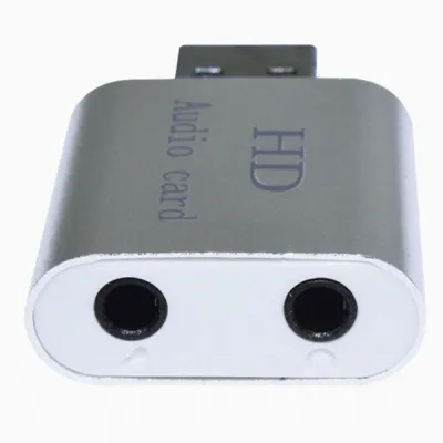 Звукова плата Dynamode USB-SOUND7-ALU silver - мініатюра 2