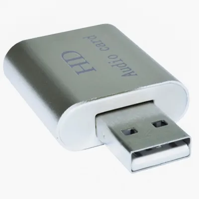 Звукова плата Dynamode USB-SOUND7-ALU silver - мініатюра 5