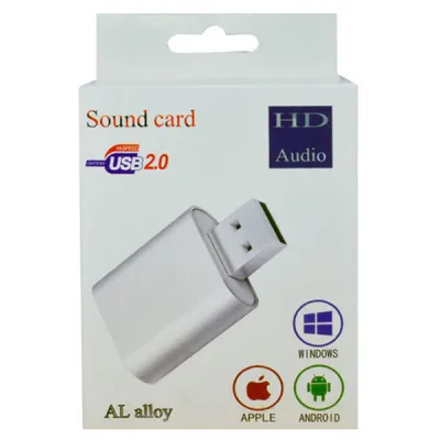 Звукова плата Dynamode USB-SOUND7-ALU black - мініатюра 7