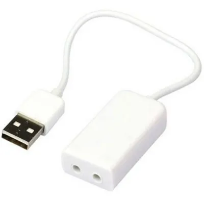 Звукова плата Dynamode USB 8(7.1) каналов 3D RTL (USB-SOUND7-WHITE) - мініатюра 2