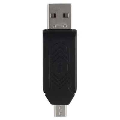 Зчитувач флеш-карт ST-Lab U-375 black - зображення 1