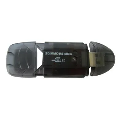 Зчитувач флеш-карт ST-Lab SD/ SDHC/ MMC /RS-MMC (U-371 black) - мініатюра 2