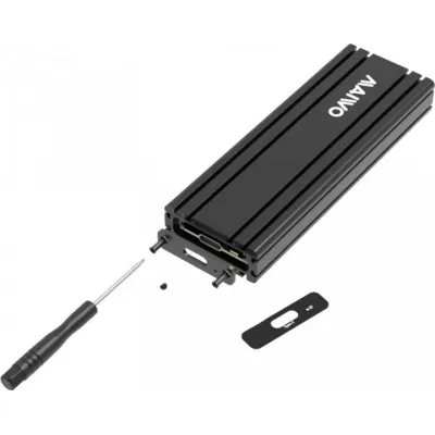Кишеня зовнішня Maiwo M.2 SSD NVMe (PCIe) USB3.1 GEN2 Type-C (K1686P) - мініатюра 6