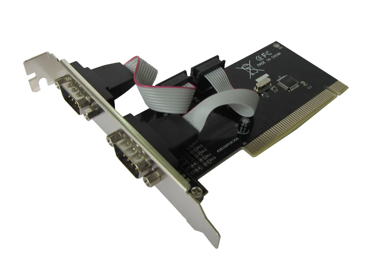 Контроллер Dynamode RS232 (COM) 2 канала, чипсет WCH 351Q PCI - зображення 1