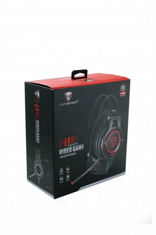 Гарнітура Motospeed H18 Black (mth18he) - мініатюра 7