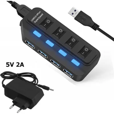 Концентратор Lapara LA-USB305 - мініатюра 3