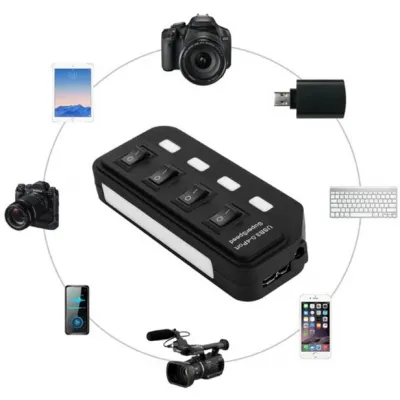 Концентратор Lapara LA-USB305 - мініатюра 6