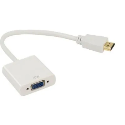 Перехідник ST-Lab HDMI male - VGA F (без додаткових кабелей) (U-990 Pro BTC white) - зображення 1