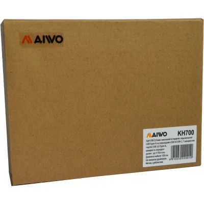 Концентратор Maiwo USB 3.0 Type-A / Type-C to 7х USB3.0 (KH700) - мініатюра 4