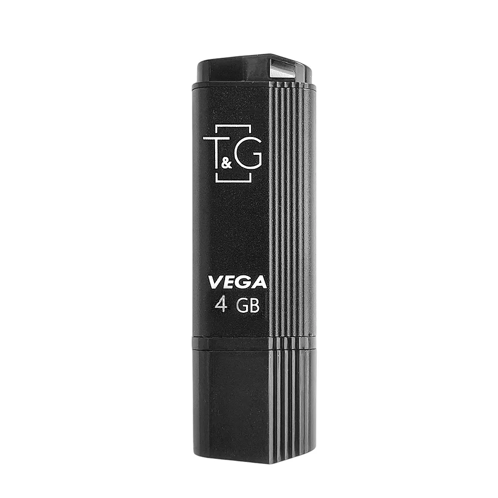 Флеш-накопичувач USB 4GB T&G 121 Vega Series Black (TG121-4GBBK) - мініатюра 2