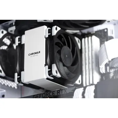 Кулер до корпусу Noctua REDUX (NF-A12x25 PWM CHROMAX. BLACK. SWAP) - мініатюра 5