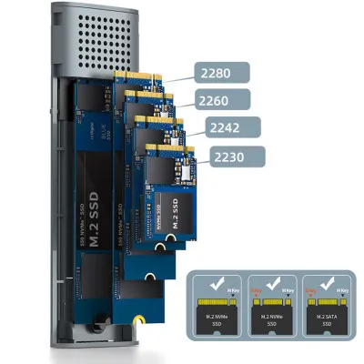 Кишеня зовнішня Maiwo M.2 SSD (K1689) - мініатюра 7