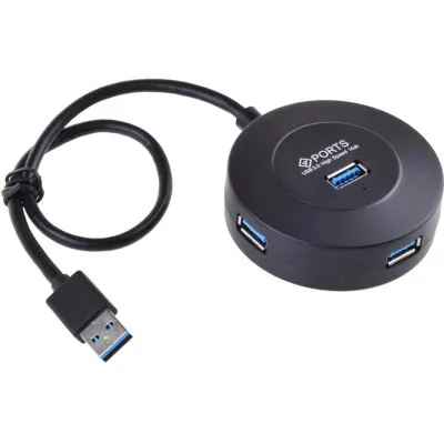 Концентратор Maiwo USB Type-A to 4х USB3.0 30cm (KH304-A) - зображення 1