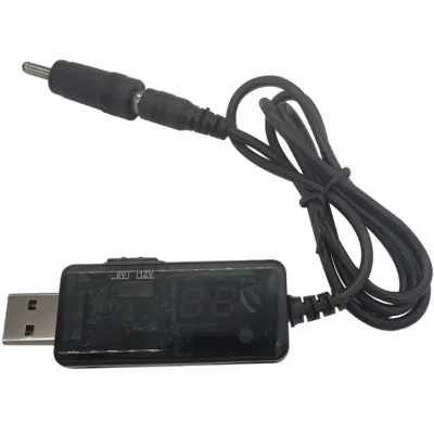 Кабель живлення USB to DC 3.5x1.35mm + 5.5x2.1mm 9V-12V Dynamode (KWS-912V) - мініатюра 6