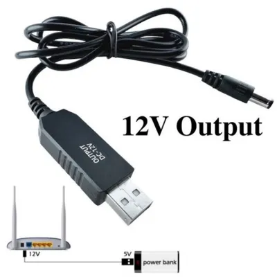 Кабель живлення USB to DC 5.5x2.1mm 12V 1.0m Dynamode (DM-USB-DC-5.5x2.1-12V) - мініатюра 4