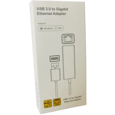Перехідник USB 3.0 AM to RJ45 Ethernet 1000Mbps Dynamode (DM-AD-GLAN) - мініатюра 7